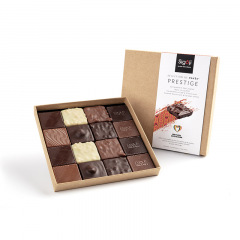 Coffret Prestige 16 bonbons de chocolat Coffret Prestige 16 bonbons de chocolat