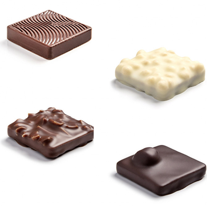 Boîte de chocolats belges de luxe contenant 24 superbes chocolats