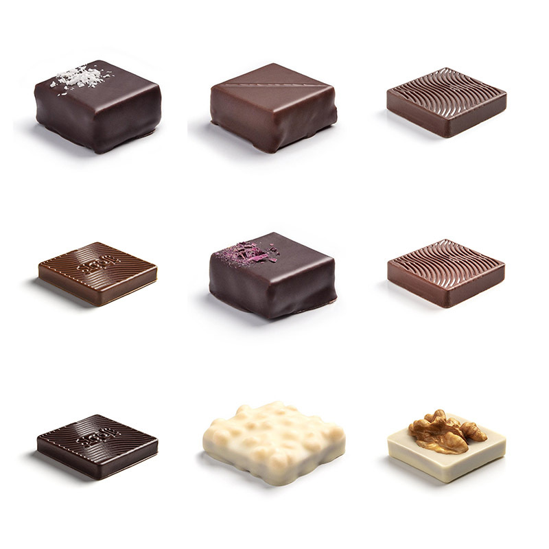 Maxi Coffret sophia pm - Ballotin chocolat noel 190g - 2 spécialités  chocolat artisanal pas cher : : Epicerie
