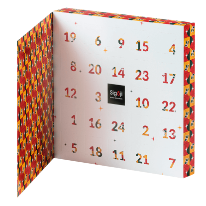 Calendrier de l’avent contenant 24 chocolats Calendrier de l’avent contenant 24 chocolats