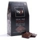 Knapperige praliné met yuzu citroen hazelnoten, donkere chocolade