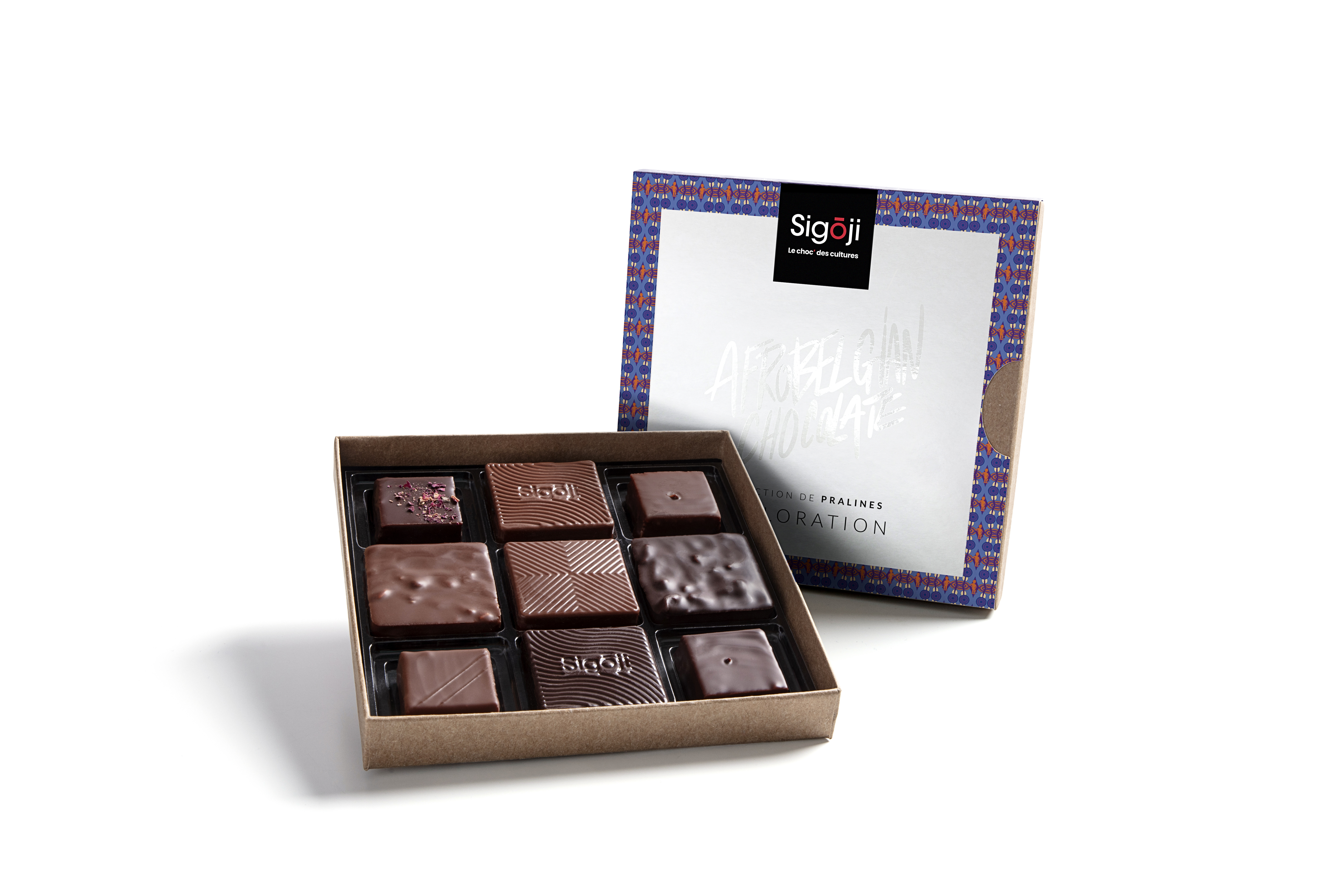 Online sale of artisanal chocolate boxes in Belgium