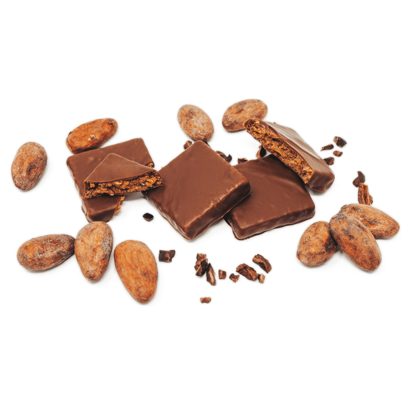 Praliné croustillant noisette chocolat noir