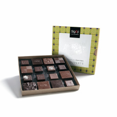 Stel in 3 stappen uw assortiment pralines samen