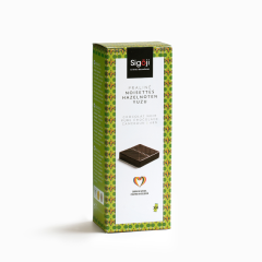 Sachet de 12 pralines - Chocolat noir (citron yuzu)