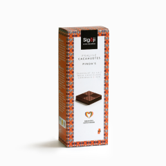 Sachet de 12 pralines - Chocolat lait (cacahuètes)