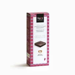 Zakje met 12 pralines - chocolat noir