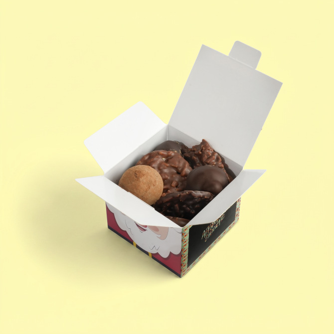 Truffe King caramel beurre salé
