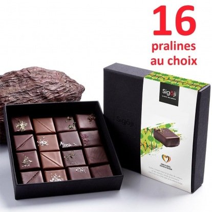 Créez un assortiment de 16 pralines ganaches