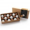 Doos met 18 rum- en champagnetruffels