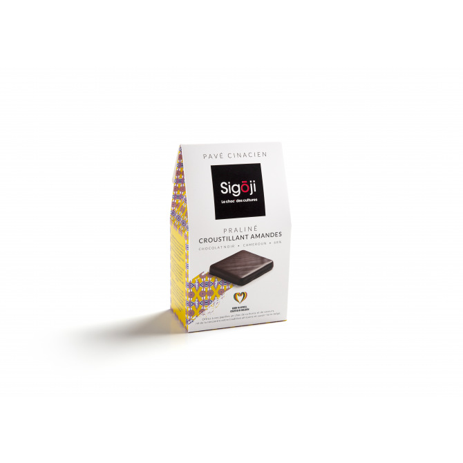 Praliné croustillant amandes, chocolat au lait