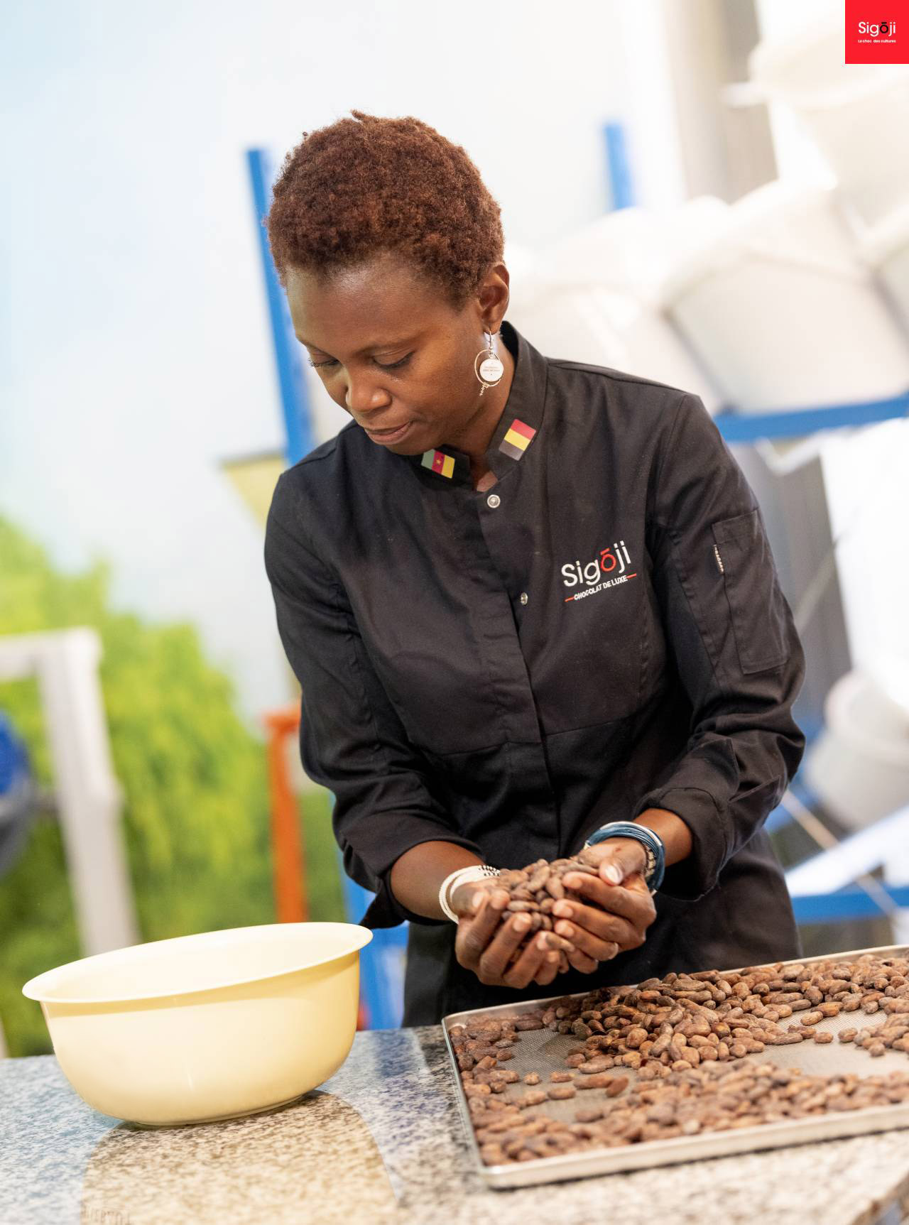 Euphrasie Mbampa et la passion du chocolat Sigoji