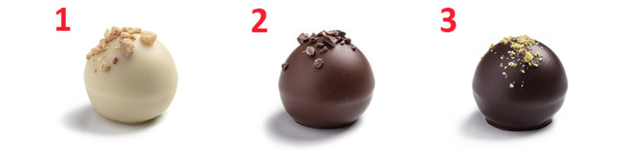 de Sigoji-doos met zijn fairtrade chocoladesigottruffels