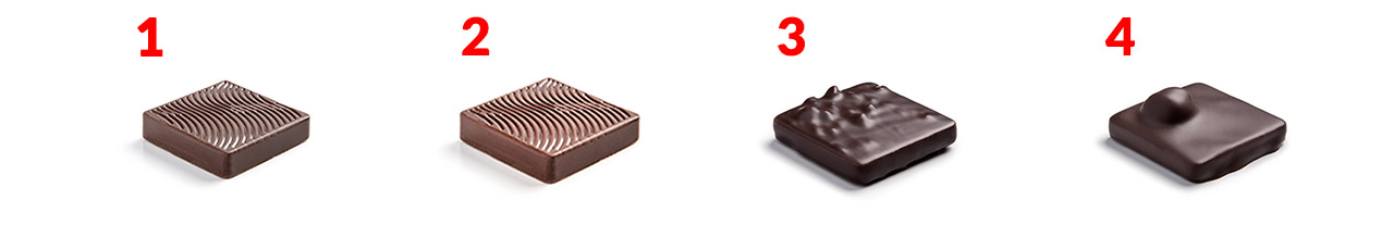 Le coffret Gastronome 36 chocolats de Sigoji avec 8 saveurs différentes