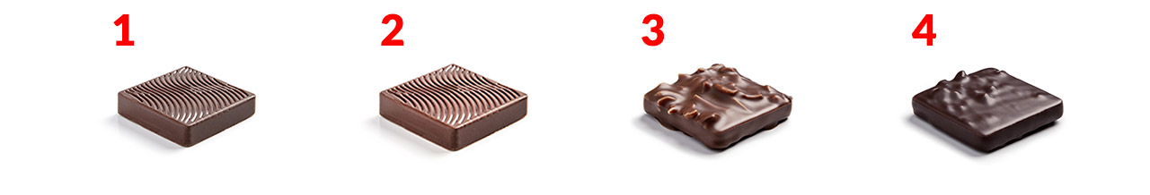 Le coffret Prestige et ses 16 bonbons de chocolat