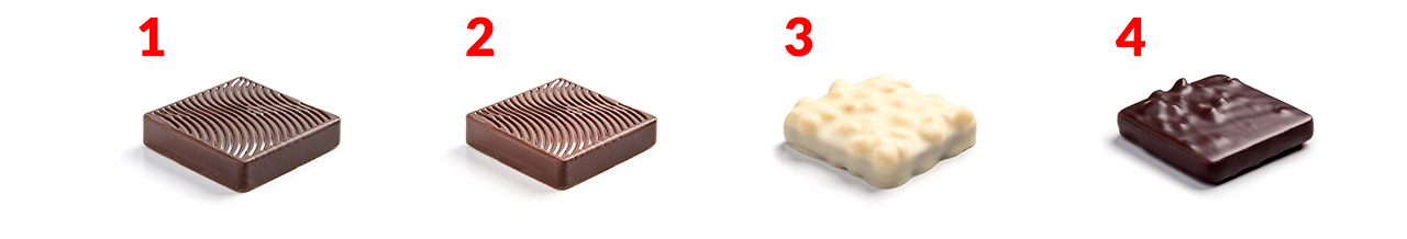 The Sigoji Allure box is made up of 25 chocolates and ganaches in 19 different flavors