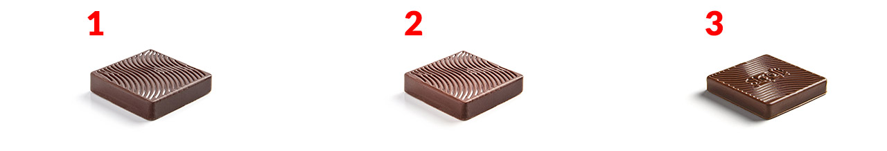 De Sigoji Exploration doos met 9 chocolaatjes met 9 verschillende smaken