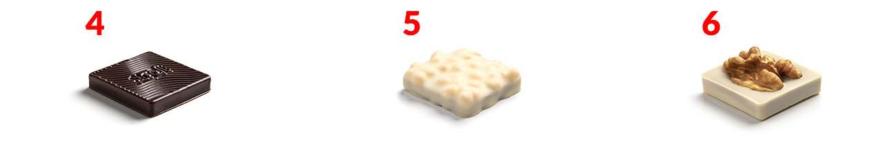 De Exploration box met 9 chocolaatjes van Sigoji met 9 verschillende smaken