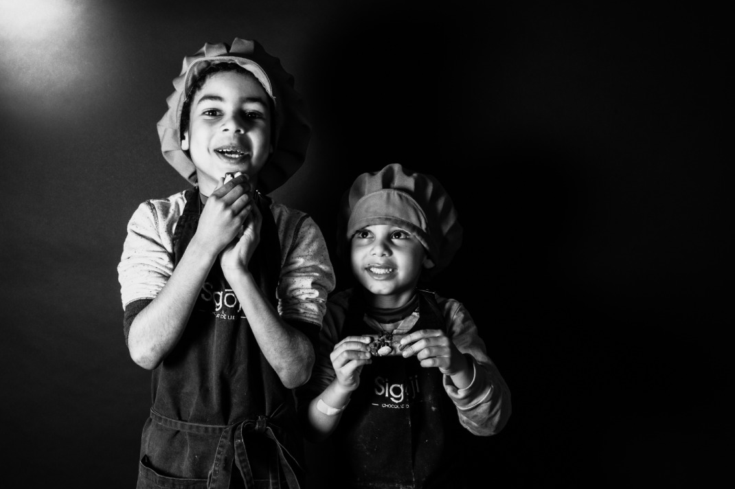 Melkchocoladerepen uit Kameroen